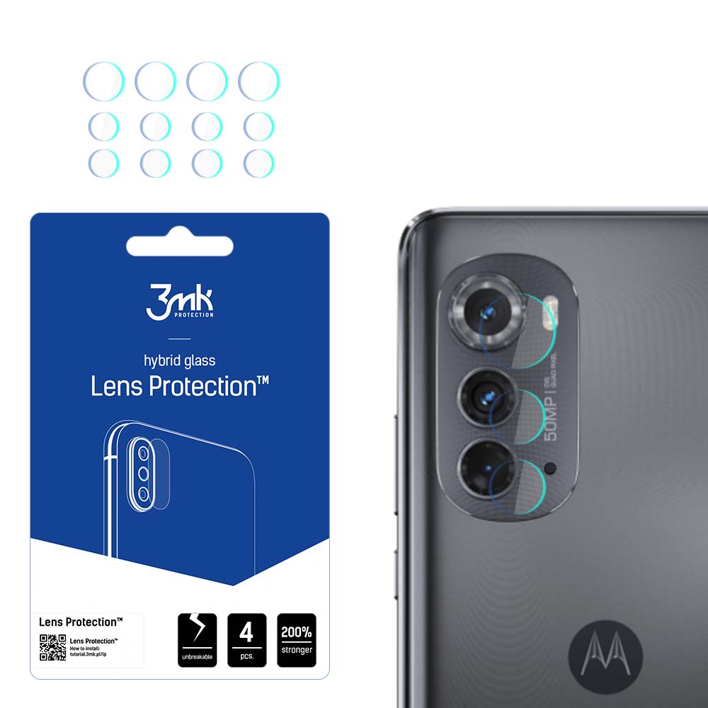 Motorola Edge 2022 – 3mk Lens Protection kaamera objektiivi kaitse