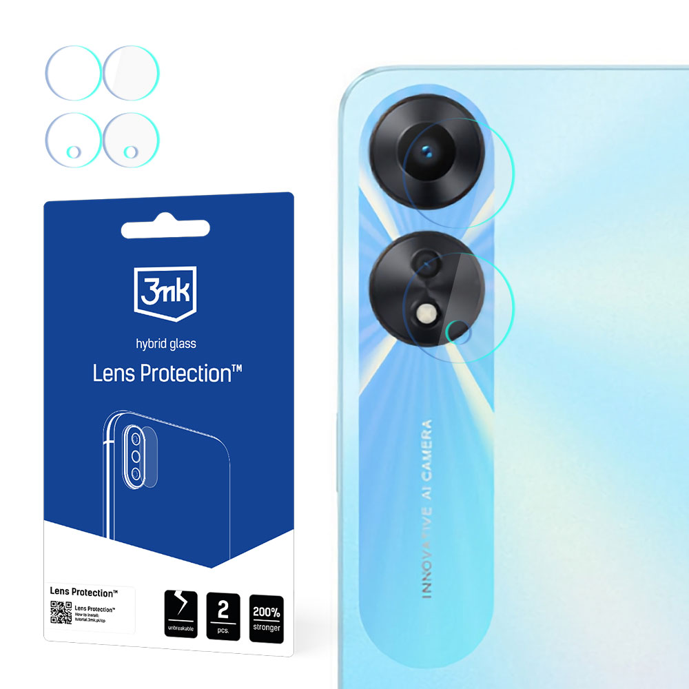 3mk Lens Protection™ hybrid camera glass jaoks Oppo A58 5G
