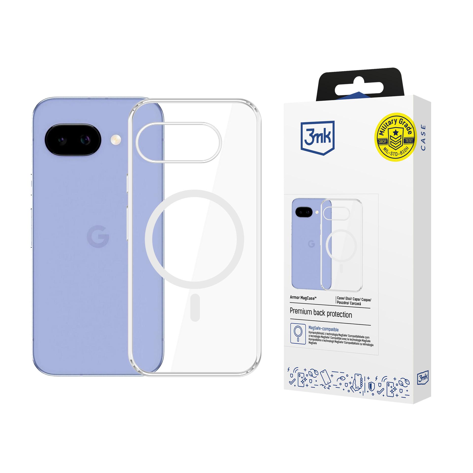 3mk Armor MagCase Google Pixel 10A - läbipaistev