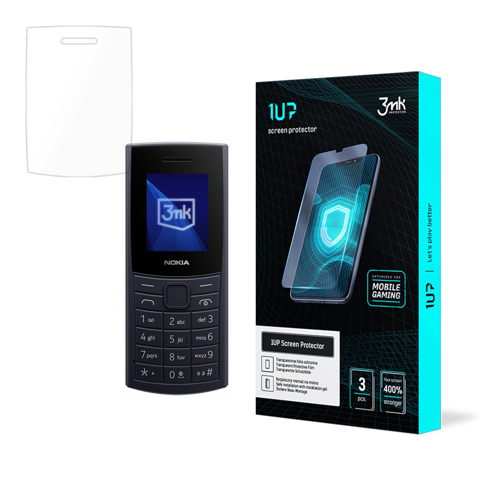 Nokia 110 4G 2023 – 3mk 1UP telefoni ekraanikaitse