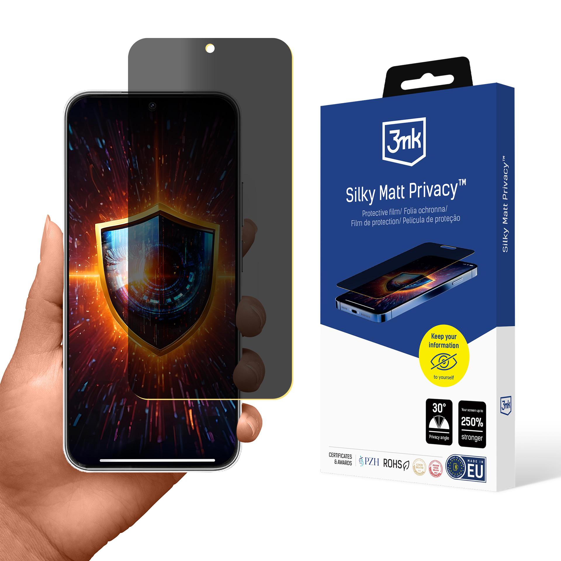 Huawei Nova 14 – 3mk Silky Matt Privacy privaatsusfilter