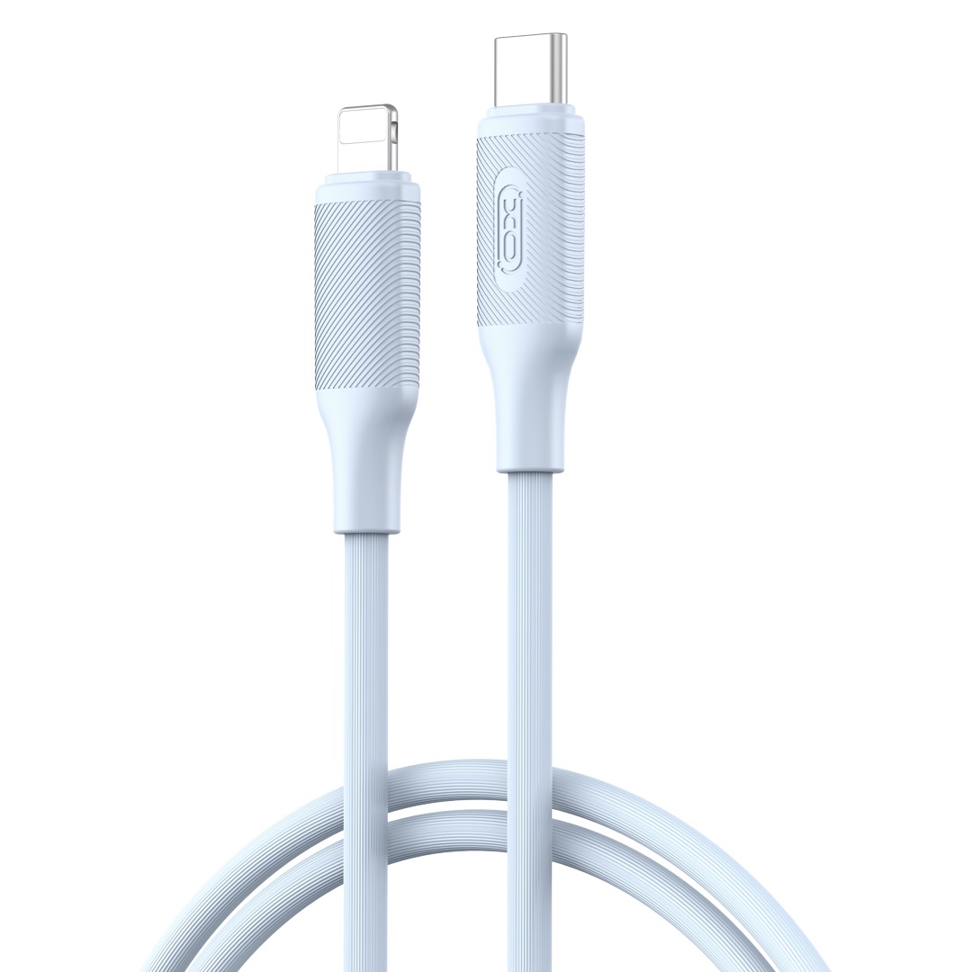 XO kaabel NB-Q265A PD USB-C - Lightning 1,0m 27W, sinine
