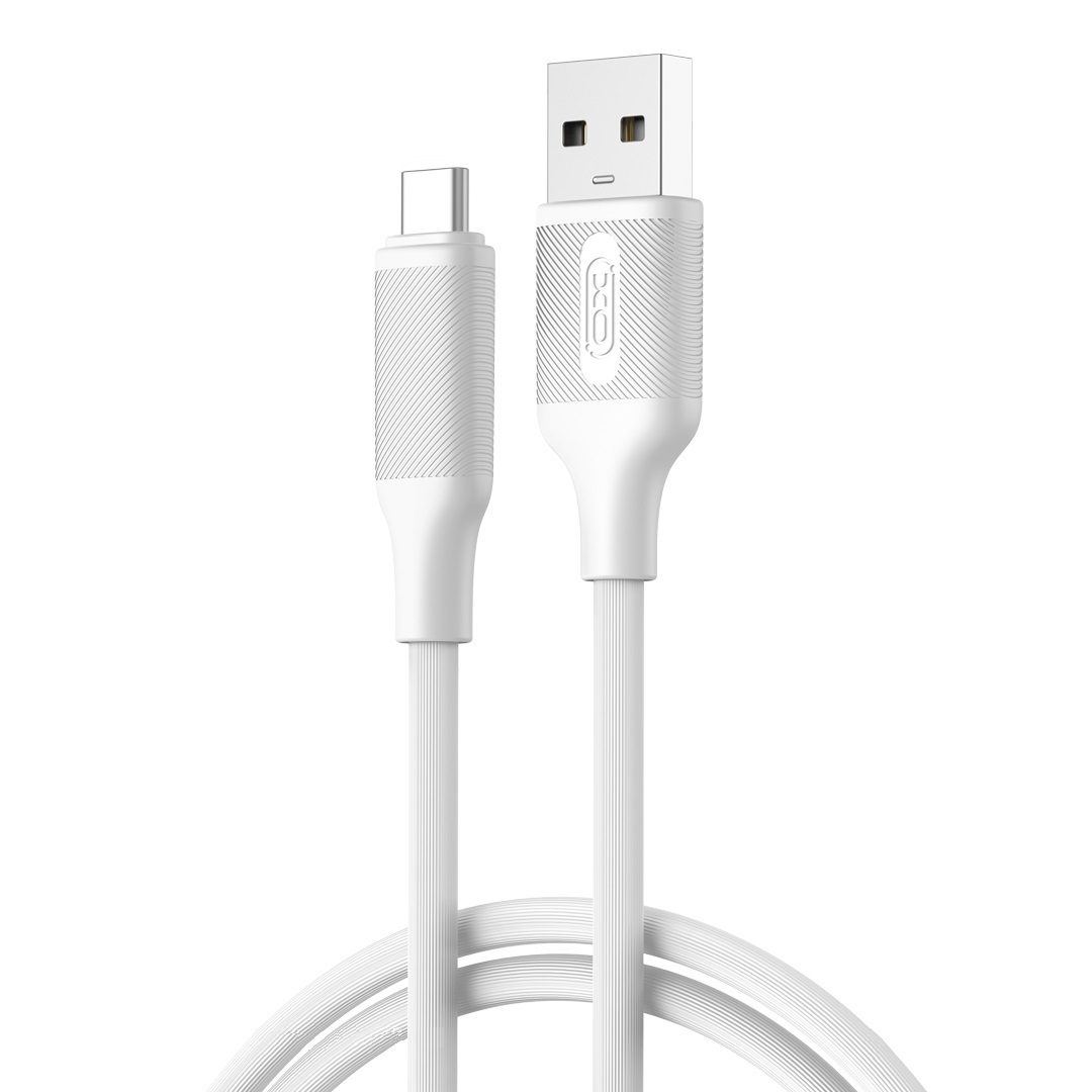 Valge XO NB265 USB-A–USB-C kaabel, 1 m