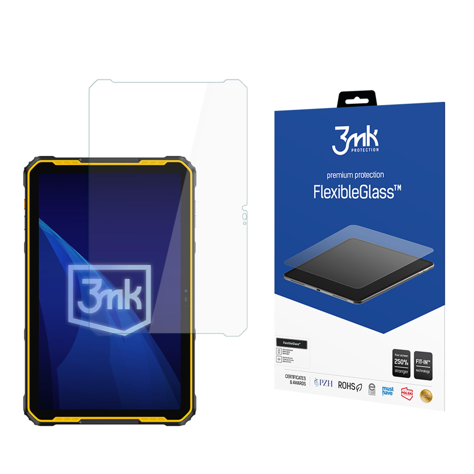 3mk FlexibleGlass™ Hübriidklaas jaoks Ulefone Armor Pad 2