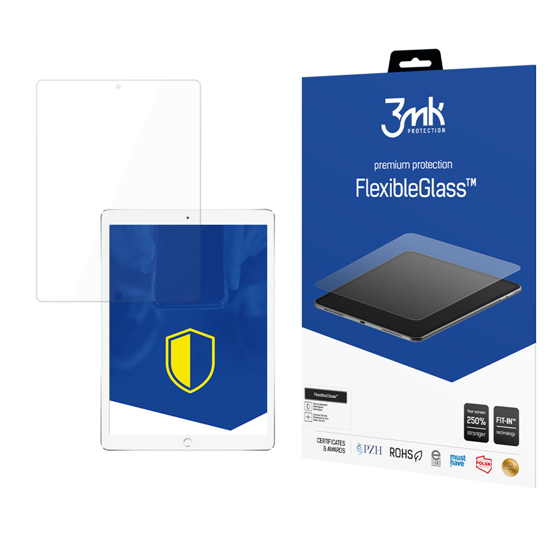 3mk FlexibleGlass™ Hübriidklaas jaoks iPad Pro 12.9" 1 / 2