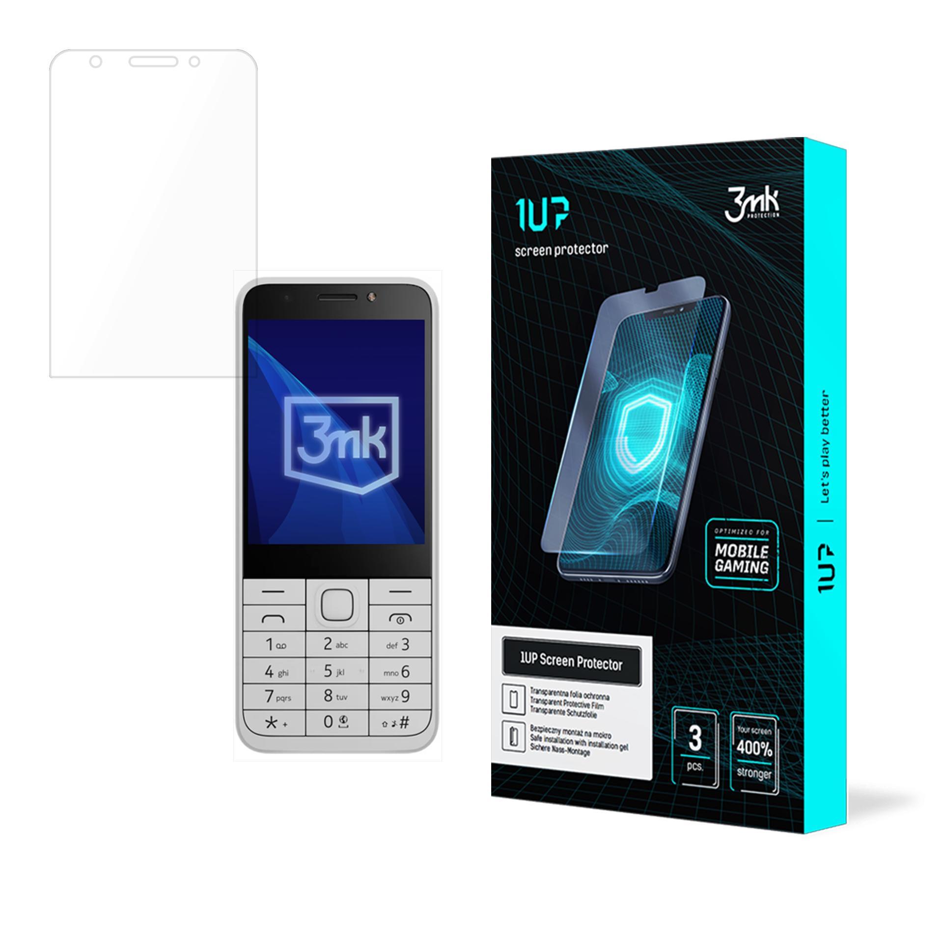 Nokia 230 DualSim 2024 – 3mk 1UP telefoni ekraanikaitse