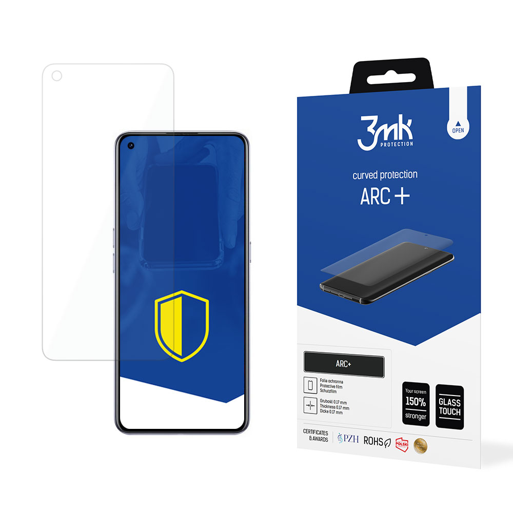 Realme X7 Pro 5G – 3mk ARC+ telefoni ekraanikaitse