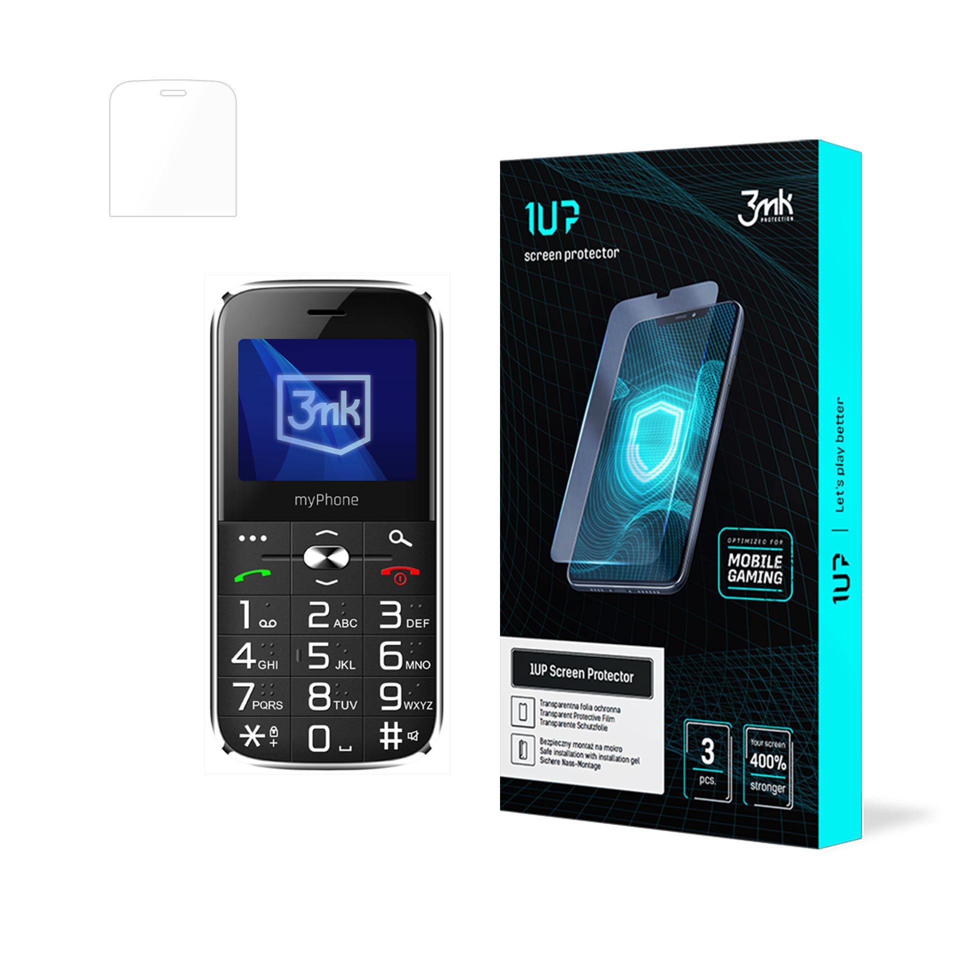 MyPhone Halo C – 3mk 1UP telefoni ekraanikaitse