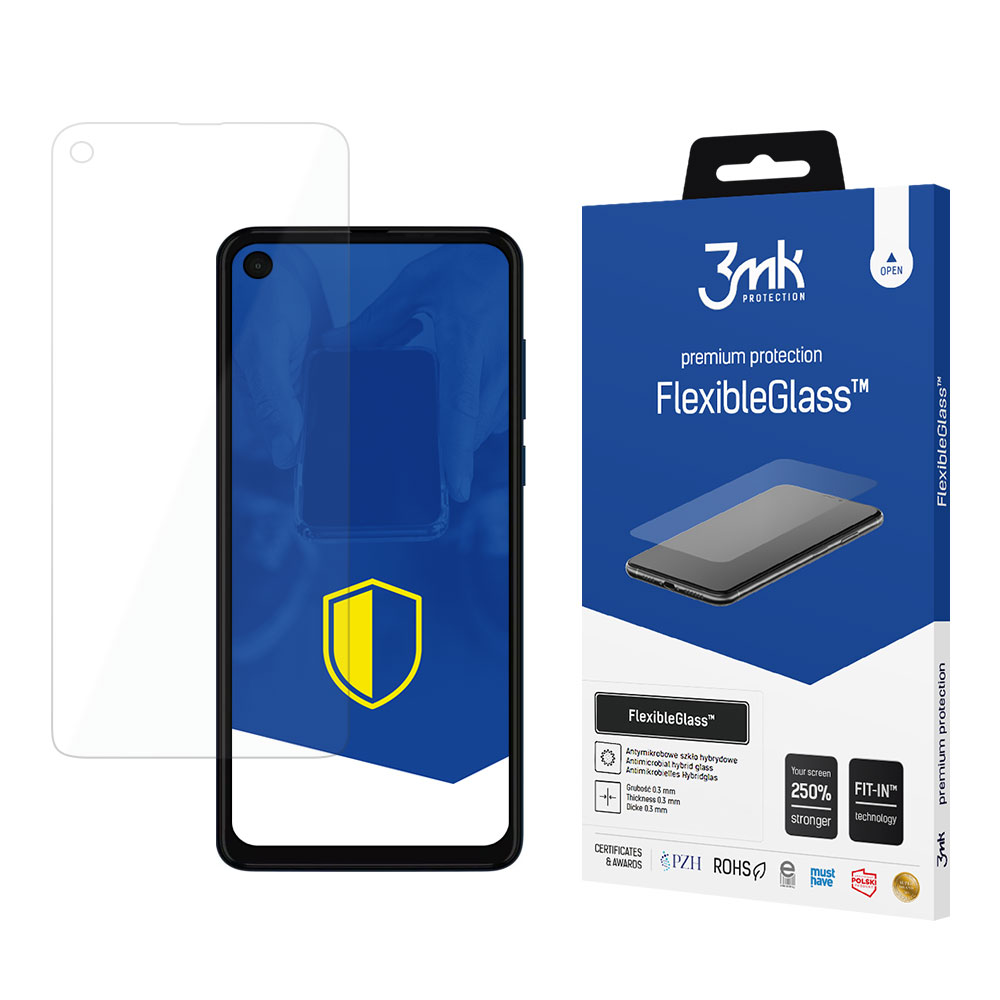 3mk FlexibleGlass™ Hübriidklaas jaoks Motorola One Vision