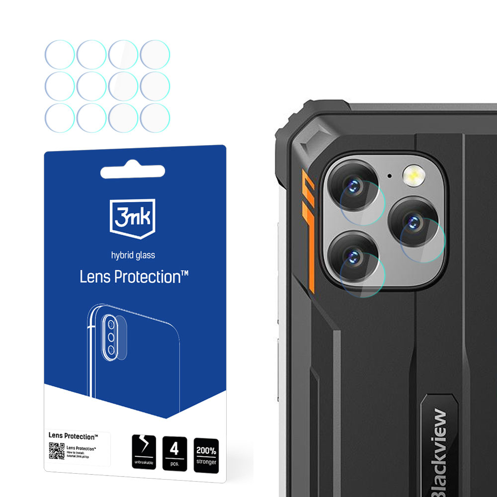 Blackview BV8900 Pro – 3mk Lens Protection kaamera objektiivi kaitse