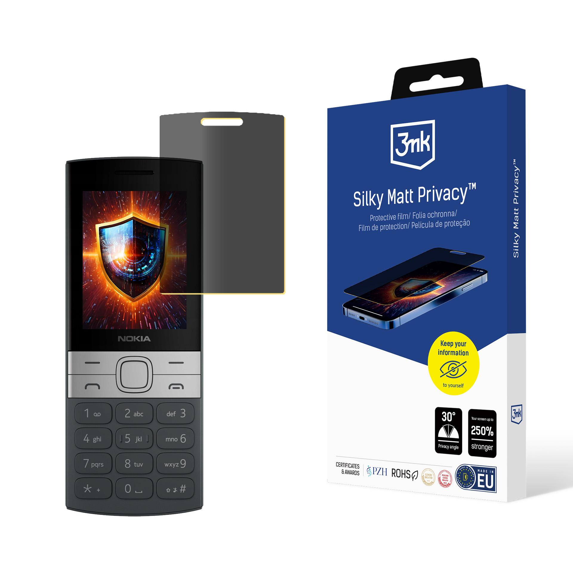Nokia 150 2023 – 3mk Silky Matt Privacy privaatsusfilter