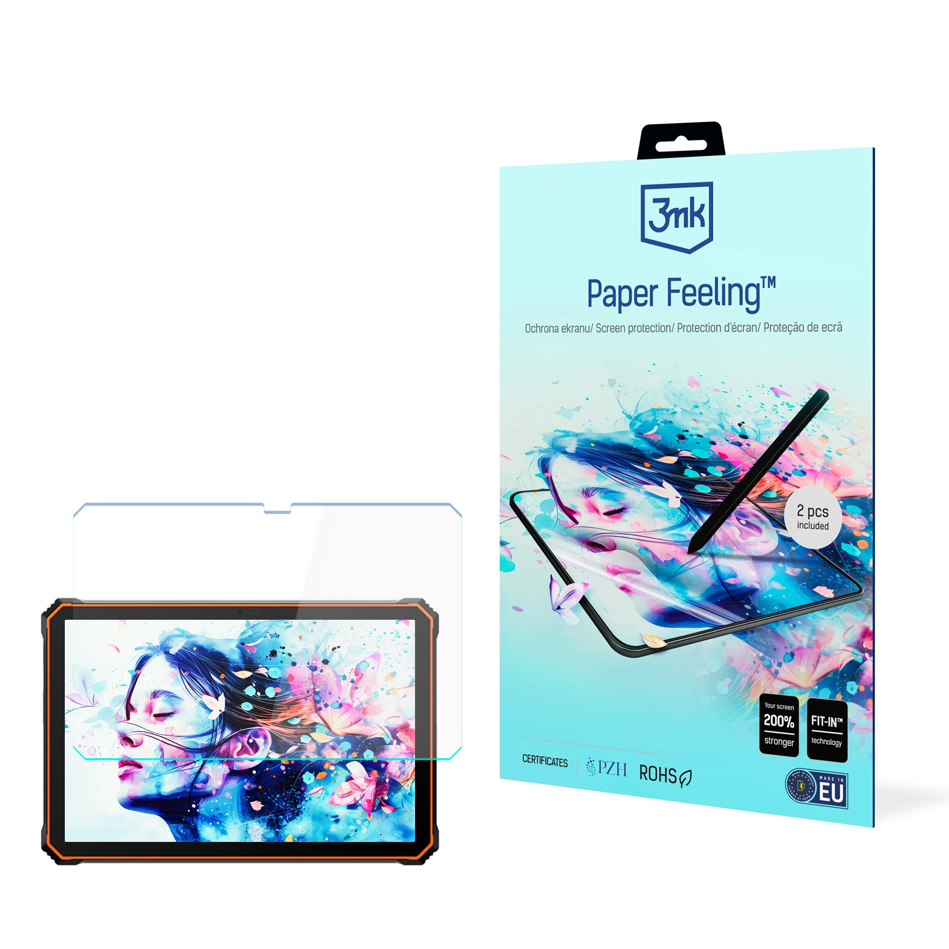 Blackview Active 10 Pro – 3mk Paper Feeling (kuni 13") tahvelarvuti ekraanikaitse