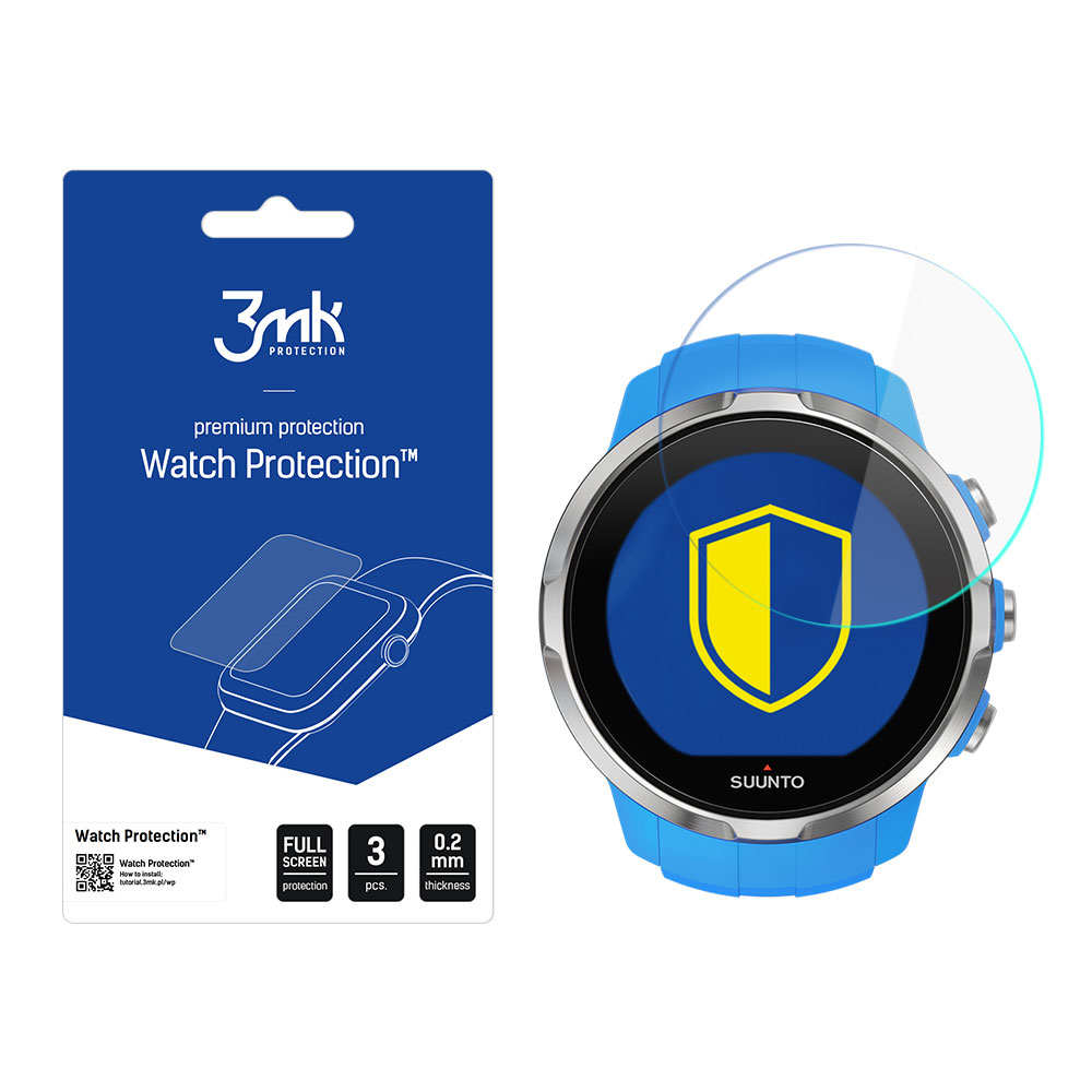 Suunto Spartan Sport – 3mk Watch Protection FlexibleGlass nutikella ekraanikaitse