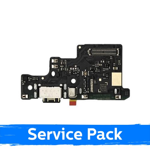 Разъём зарядки для Xiaomi Redmi Note 14 5G со шлейфом / плата (Service Pack)
