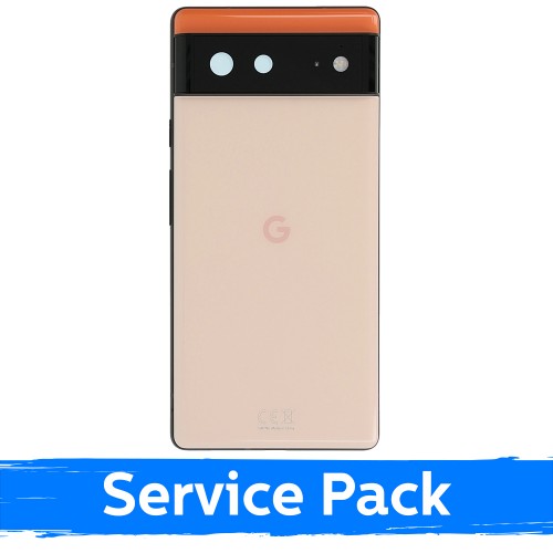 Back Cover Compatible With Google Pixel 6 / Kinda Coral / (Service Pack)