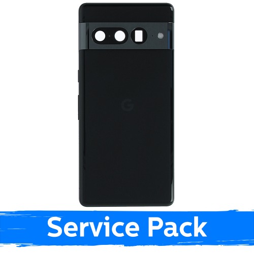 Back Cover Compatible With Google Pixel 7 Pro / Obsidian / (Service Pack)