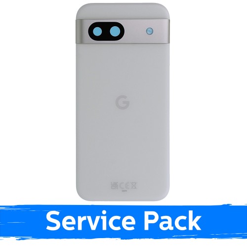 Tagakaas seadmele Google Pixel 8A, portselanvalge (Service Pack)