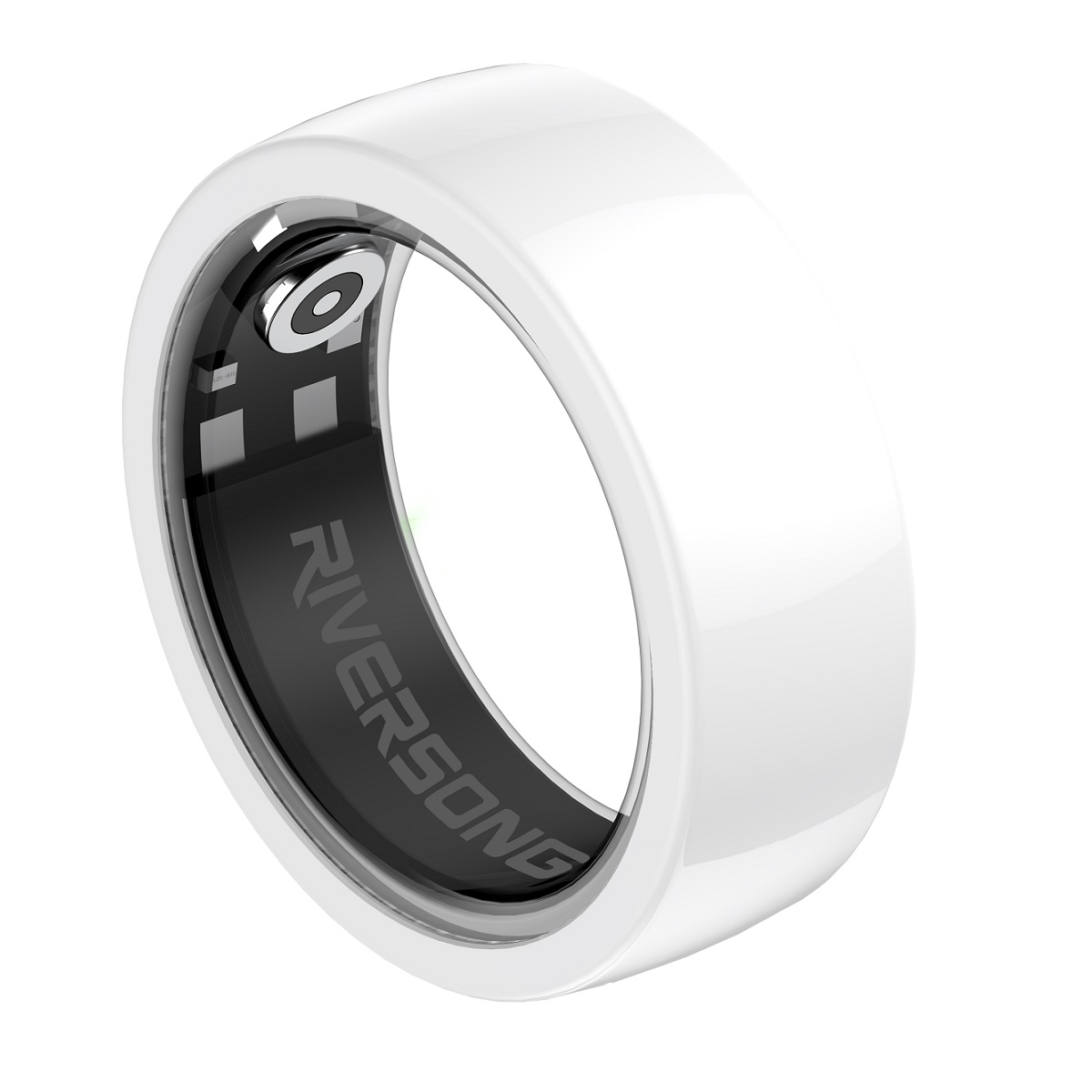 Riversong Trinity SR01 nutisõrmus, suurus 8, siseläbimõõt 18mm, valge