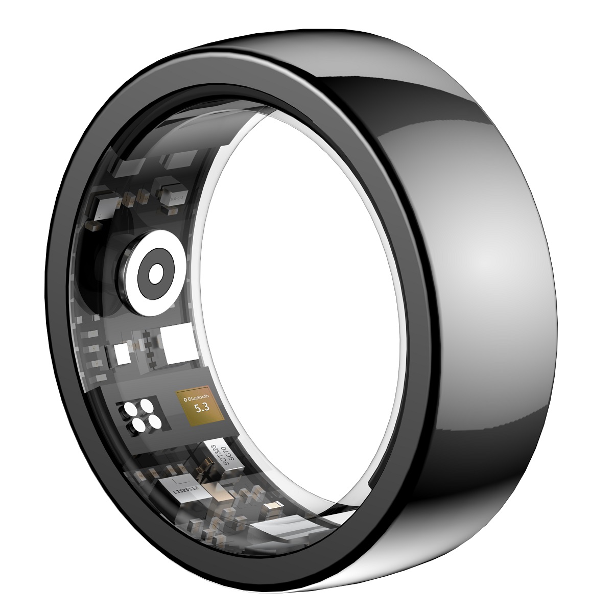 Riversong Trinity SR01 nutisõrmus, suurus 7, siseläbimõõt 17mm, must