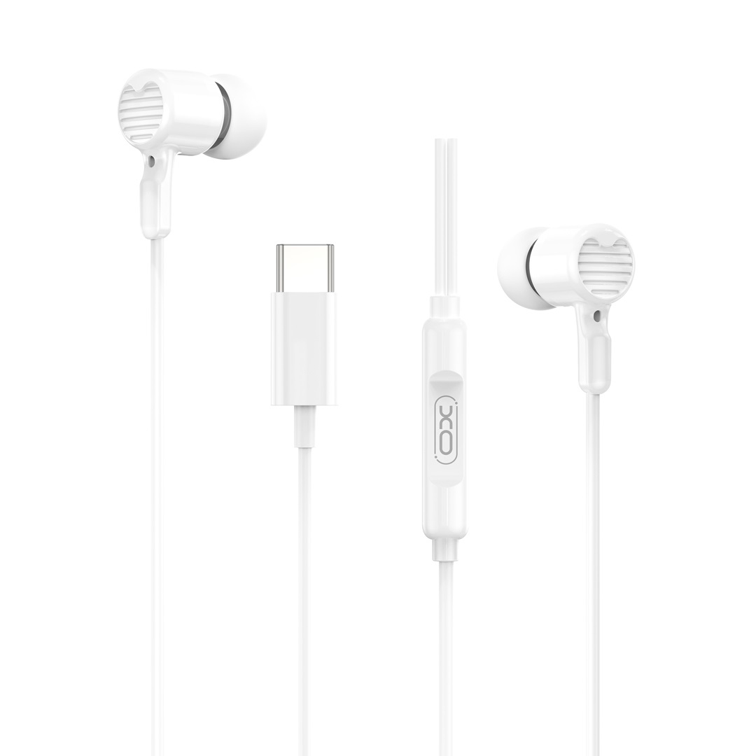 XO juhtmega kõrvaklapid EP81 USB-C, valged