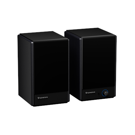Genesis Arsen 402BT 2.0 kõlarisüsteem, 60 W, Bluetooth, juhtmevaba ühendus, must