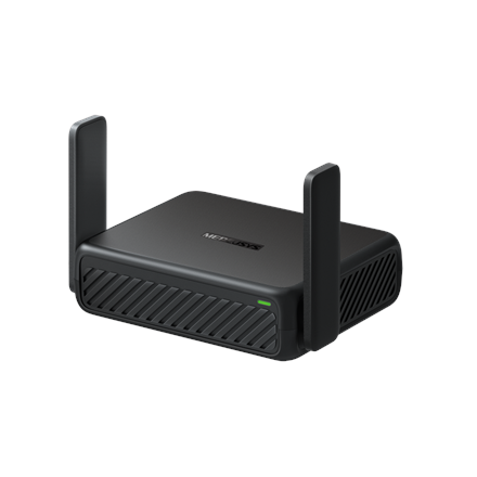 Mercusys AX3000 Travel Router MR84X-Travel 802.11a 574/2402 Mbit/s 10/100/1000 Mbit/s Ethernet LAN (RJ-45) ports 1 Mesh Support No MU-MiMO No No mobile broadband Antenna type External Omni-directional 1