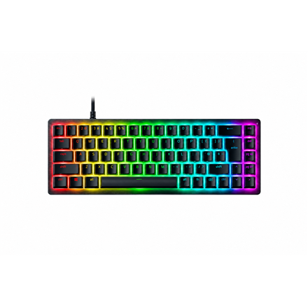 Razer Huntsman V3 HE Magnetic Mini Halli efektiga magnetiline e-spordi klaviatuur, 65%, 8KHz, juhtmega, US paigutus, Razer Hall Effect magnetlülitid