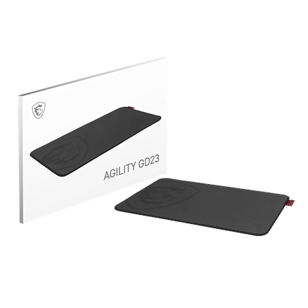 MSI Agility GD23 Hiirematt 220 x 320 x 3 mm Must