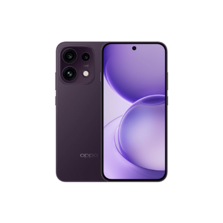 OPPO Reno16 F 5G (CPH2859) Lilla-must 6.57 " AMOLED 2372 x 1080 pikslit Mediatek Dimensity 7300 Energy Sisemine RAM 8 GB 256 GB Kaks SIM-kaarti 5G Peakaamera resolutsioon 50+50+8 MP Teise kaamera resolutsioon 50 MP Android 16