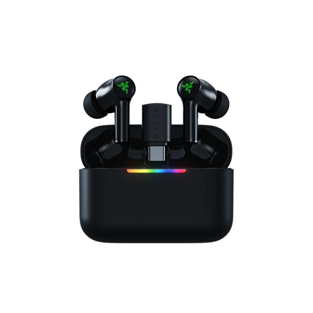 Razer Hammerhead V3 X HyperSpeed juhtmevabad kõrvaklapid, Bluetooth, kõrvasisesed, mikrofon, mustad, müravähendus, juhtmevabad