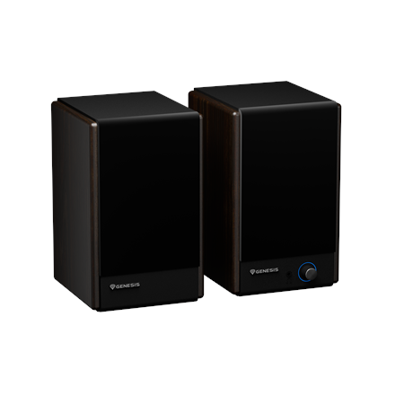 Genesis Arsen 402BT 2.0 kõlarisüsteem, 60 W, Bluetooth, juhtmevaba ühendus, pruun