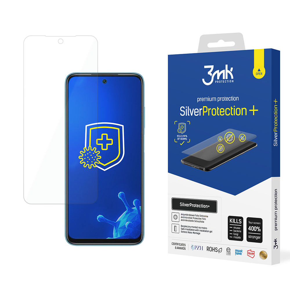 Xiaomi Redmi 10 2022 – 3mk SilverProtection+ telefoni ekraanikaitse