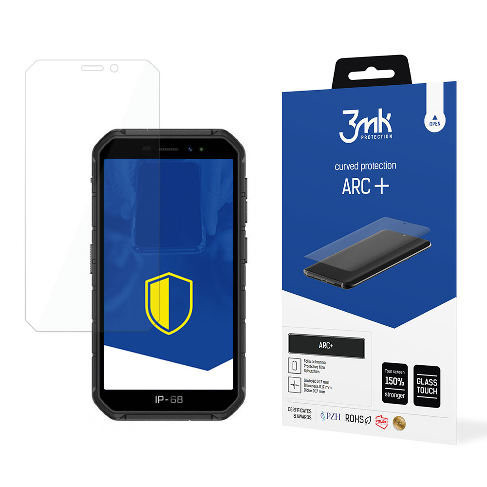Ulefone Armor X7 Pro – 3mk ARC+ telefoni ekraanikaitse