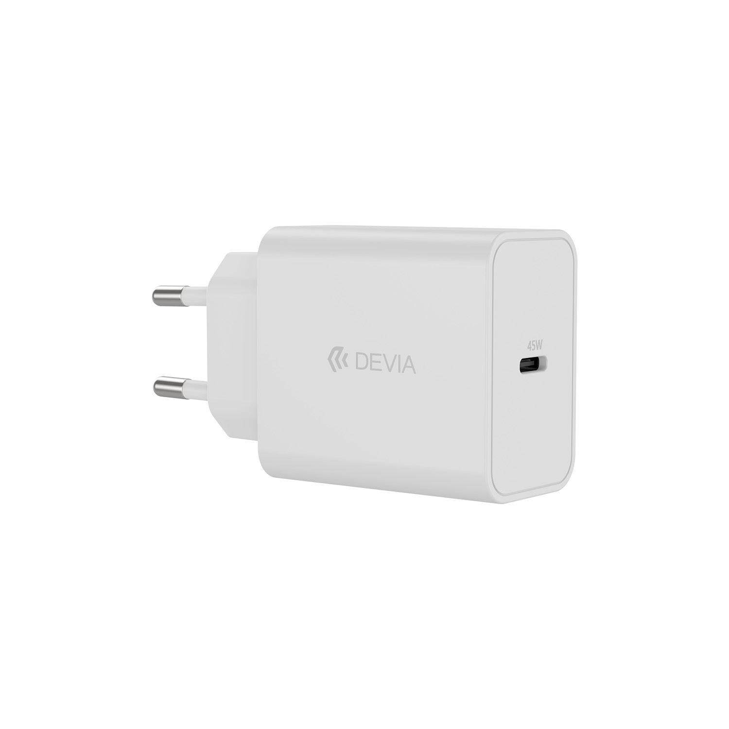 Devia Rocket PD seinalaadija, 45 W, 1 × USB-C, valge