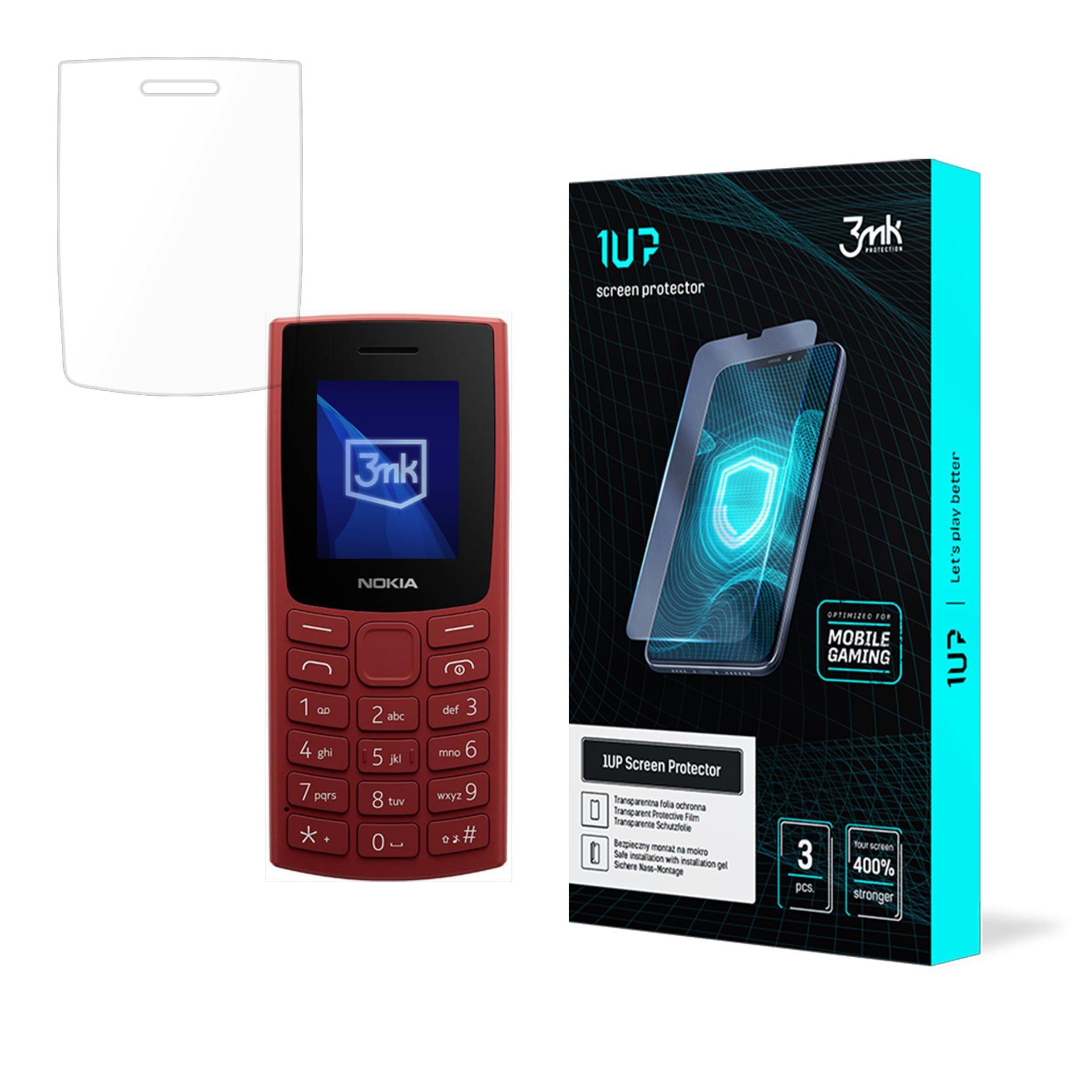 Nokia 105 4G (2023) – 3mk 1UP telefoni ekraanikaitse