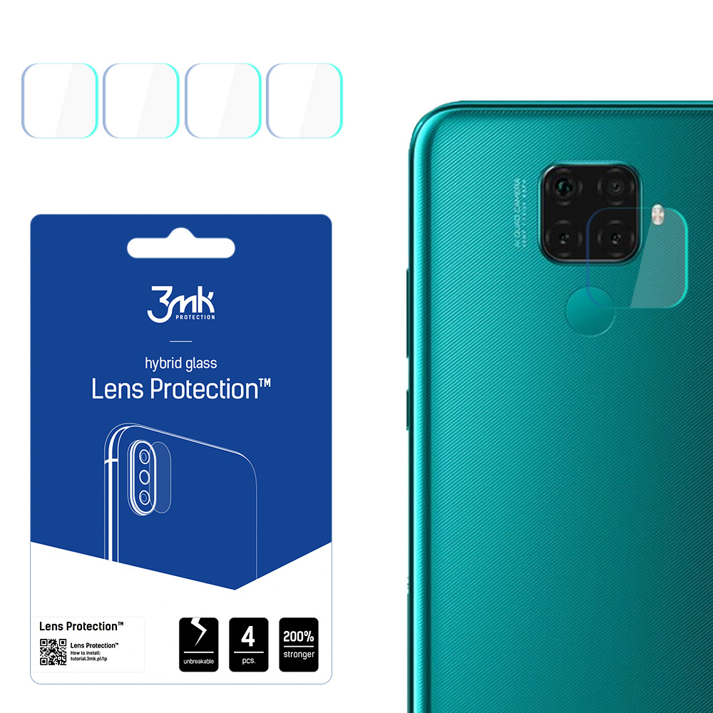 Huawei Mate 30 Lite – 3mk Lens Protection kaamera objektiivi kaitse
