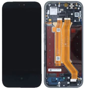 Huawei Honor 600 Lite/600e LCD-ekraan puuteekraani ja raamiga, must, originaal (hoolduspakend)
