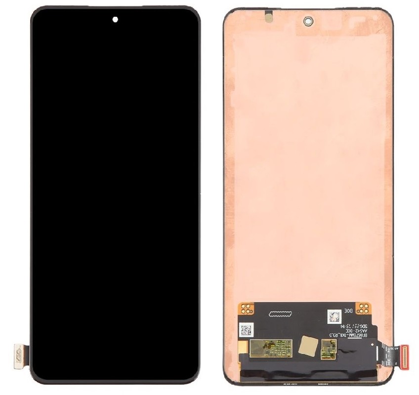 LCD-экран Oppo Reno 11F 5G с сенсорным экраном, черный, ORG