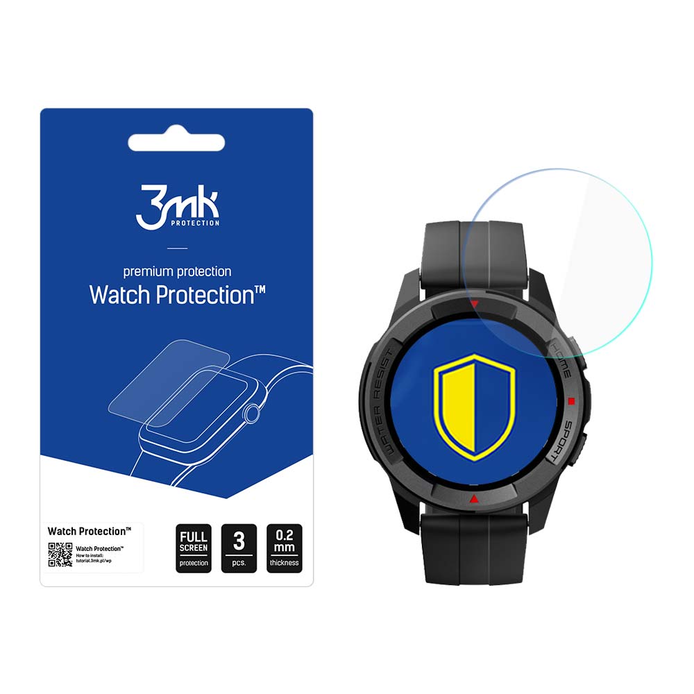 Mibro X1 – 3mk Watch Protection FlexibleGlass nutikella ekraanikaitse