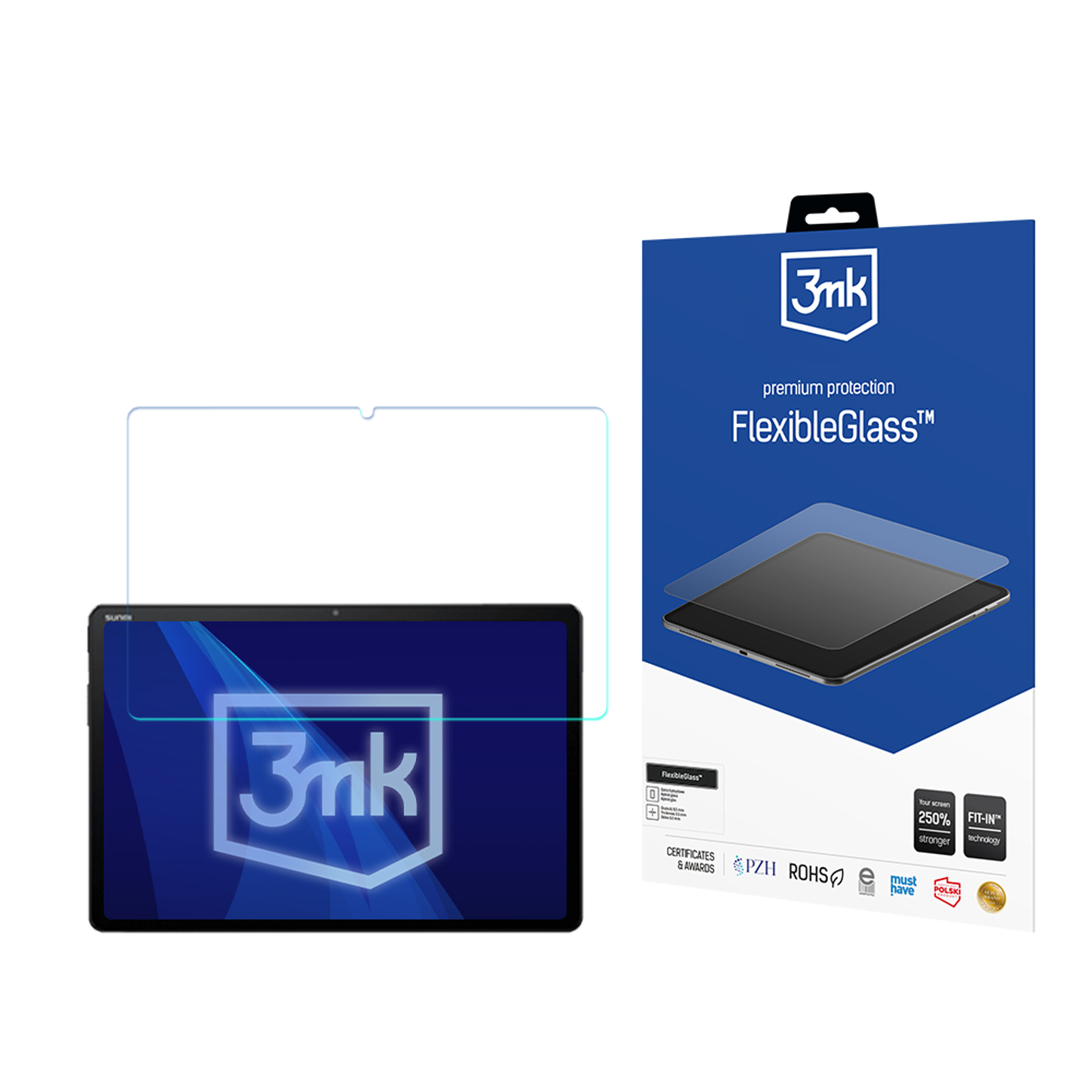SUNMI Cpad 11 – 3mk FlexibleGlass (kuni 13") tahvelarvuti ekraanikaitse