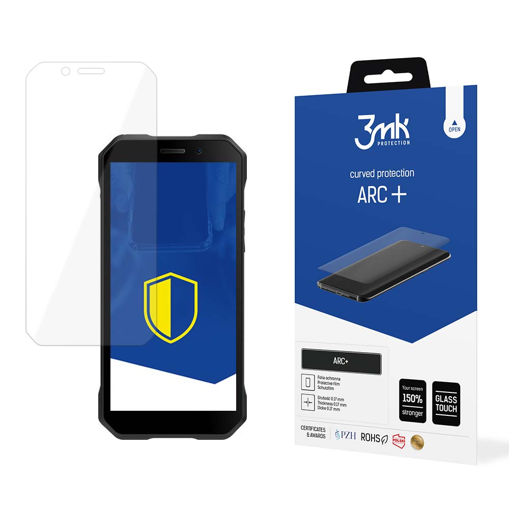 Doogee S61 – 3mk ARC+ telefoni ekraanikaitse
