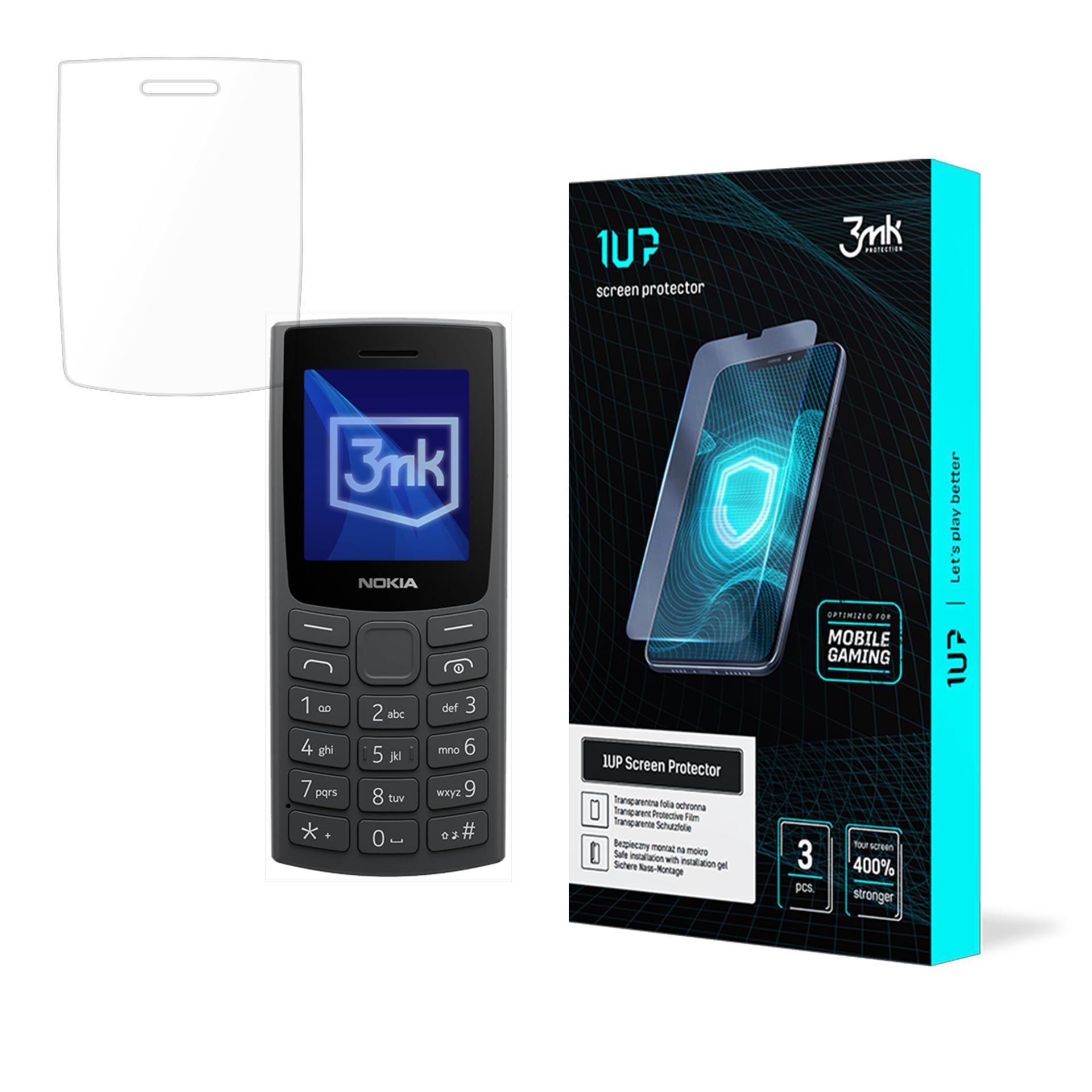 Nokia 105 (2023) – 3mk 1UP telefoni ekraanikaitse