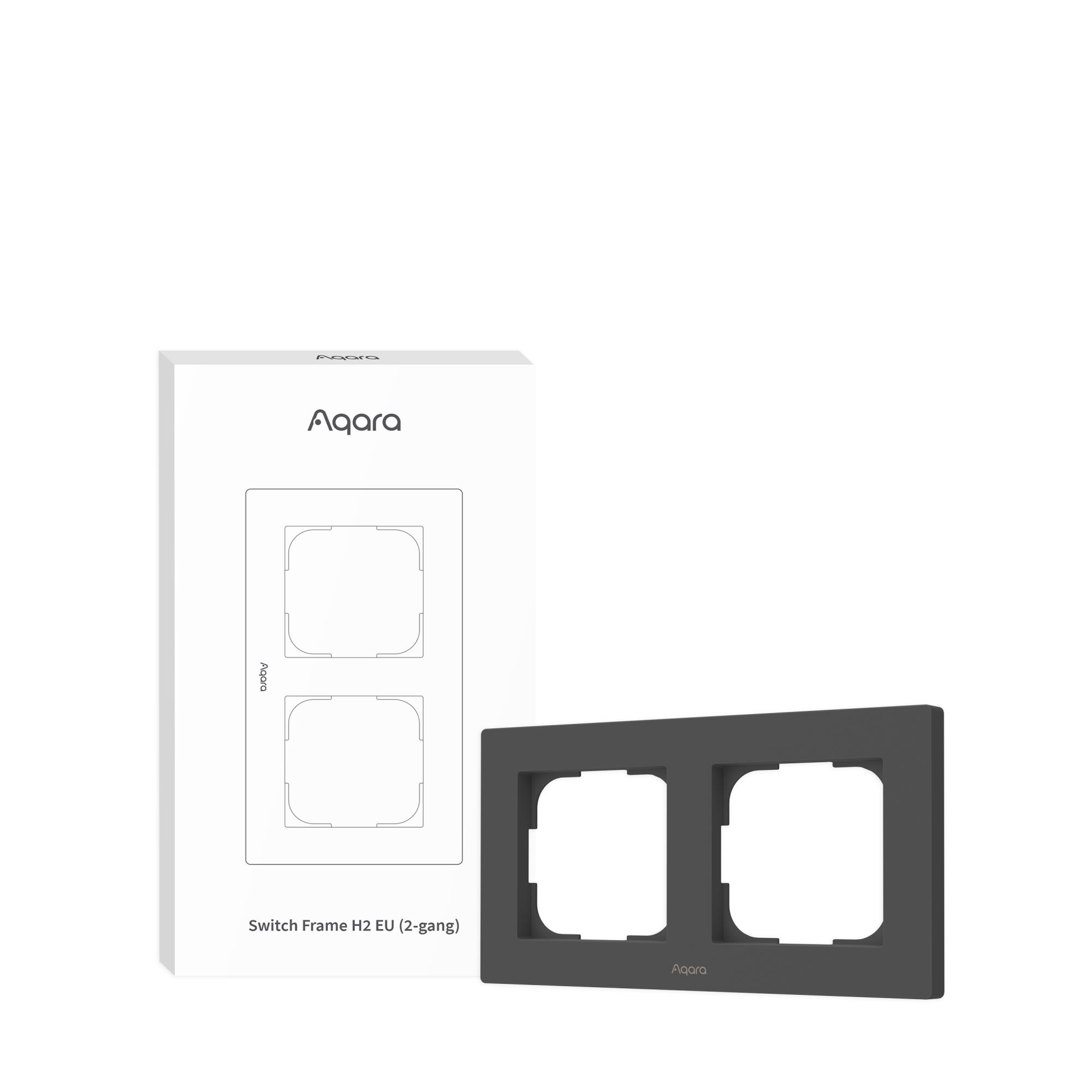 Aqara nutilüliti raam H2 2-kohaline hall FE-X01D-G