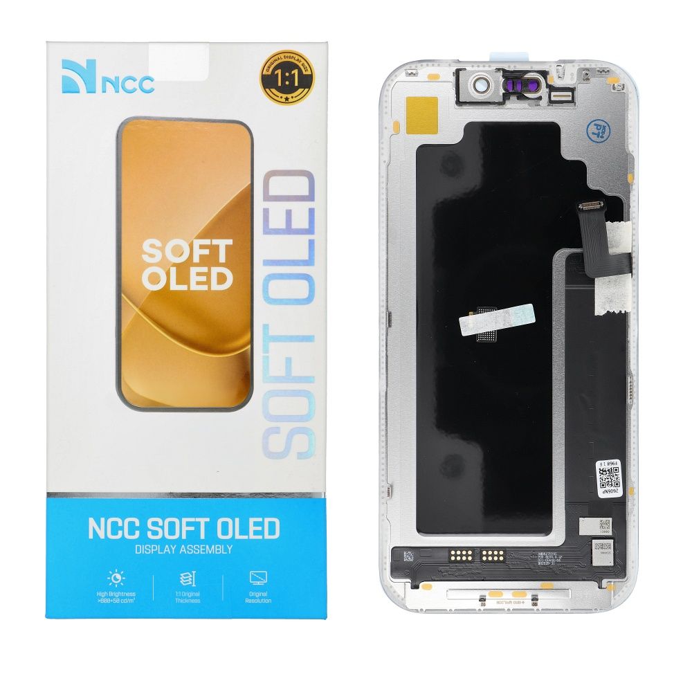 NCC Soft OLED ekraanimoodul mudelile iPhone 17 PRO, 120 Hz (toetab IC teisaldamist)
