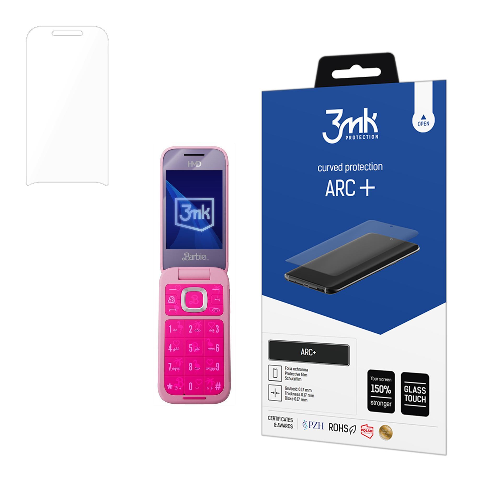 HMD Barbie Phone – 3mk ARC+ telefoni ekraanikaitse