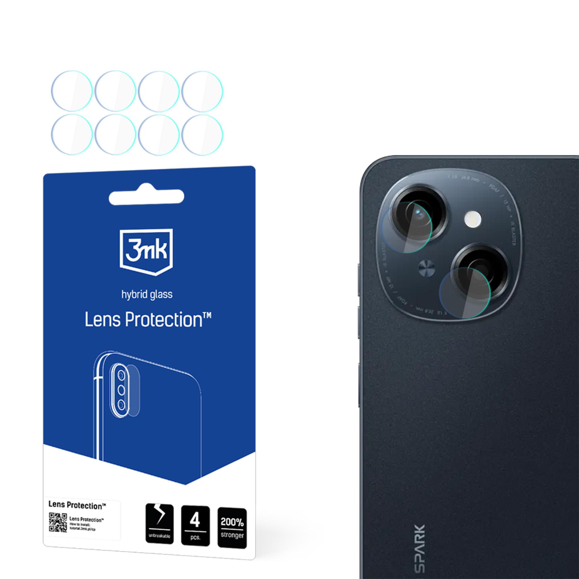 Tecno Spark Go 1 / Go 1s / Pop 9 – 3mk Lens Protection kaamera objektiivi kaitse