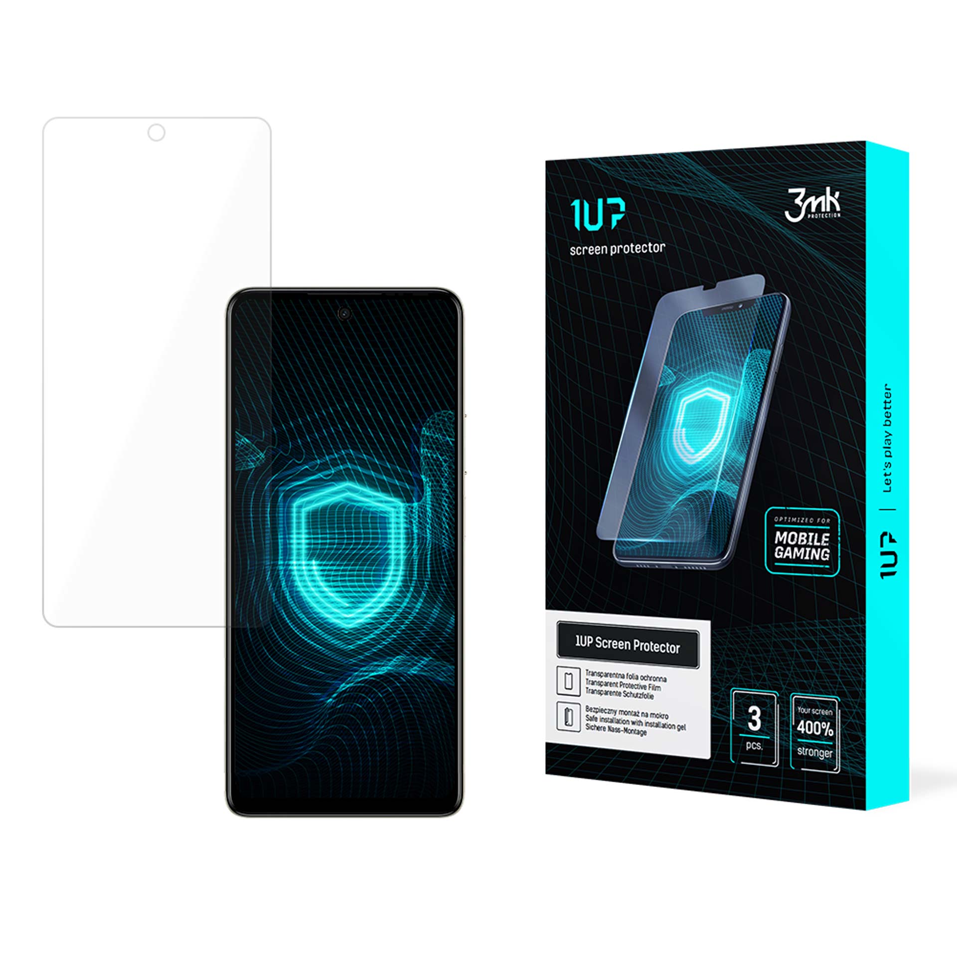 Realme 12 Pro/12 Pro+ – 3mk 1UP telefoni ekraanikaitse