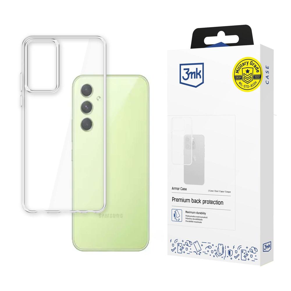 Ümbris jaoks Samsung Galaxy A34 5G 3mk Armor Ümbris series - läbipaistev