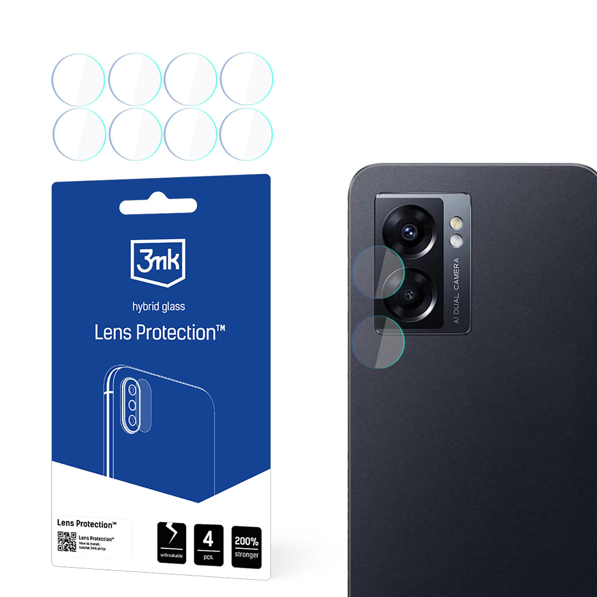 3mk Lens Protection™ hybrid camera glass jaoks Oppo A77 5G