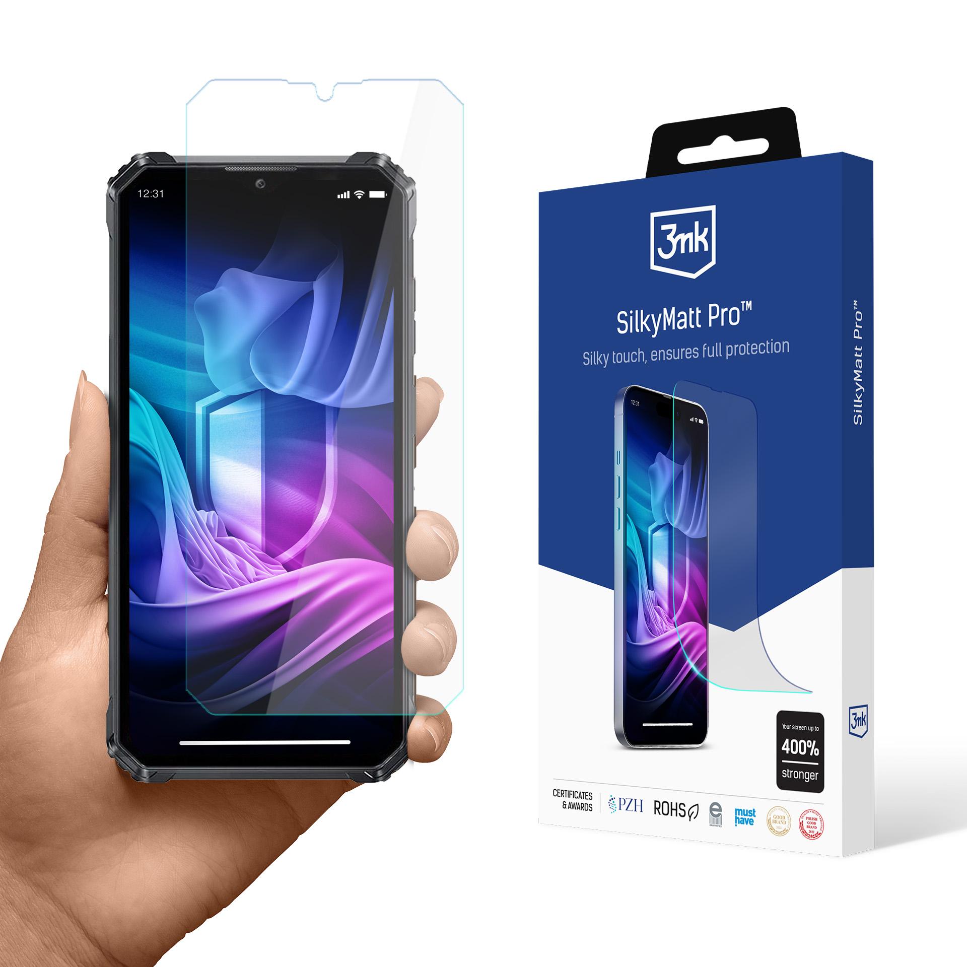 Oukitel G1 – 3mk Silky Matt Pro telefoni ekraanikaitse